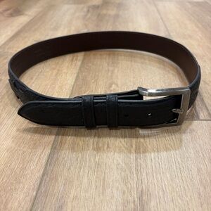 NWT 🌟BLACK JACK🌟 CUSTOM HAND USA MADE BUFFALO LEATHER BELT BLACK SZ 32